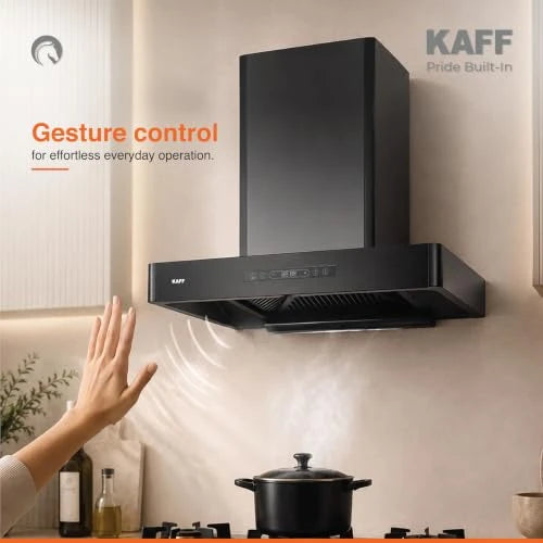KAFF 60cm T-Shape BLDC Chimney, Installation Kit Included, KET 60B-DC