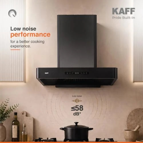 KAFF 60cm T-Shape BLDC Chimney, Installation Kit Included, KET 60B-DC