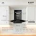 KAFF 60cm Curved BLDC Chimney, Installation Kit Included, KEC 60A-DC