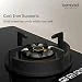 Beyond Appliances Altair 4 Burner Smart Glass Hobtop Gas Stove | Auto Ignition | Digital Timer | Flame Failure Device | Jumbo Burner | Toughened Glass | LPG & PNG Compatible