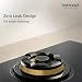 Beyond Appliances Altair 4 Burner Smart Glass Hobtop Gas Stove | Auto Ignition | Digital Timer | Flame Failure Device | Jumbo Burner | Toughened Glass | LPG & PNG Compatible