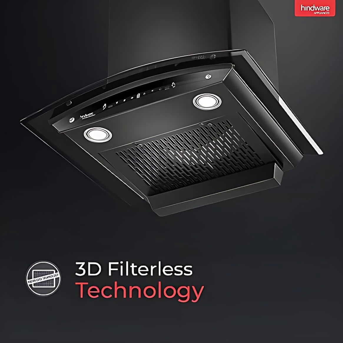 HINDWARE DIVINA NEO 60 (1200m³/hr) AUTOCLEAN CHIMNEY WITH MOTION SENSOR AND TOUCH CONTROL (LAUNCH YEAR 2024)