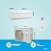Blue Star 1 Ton 5 Star Wi-Fi Inverter Smart Split AC (Copper Condenser, 5 in 1 Convertible, AI Pro, Voice Command, 4 Way Swing, Anti Microbial Filter, IC512VNURS, White)