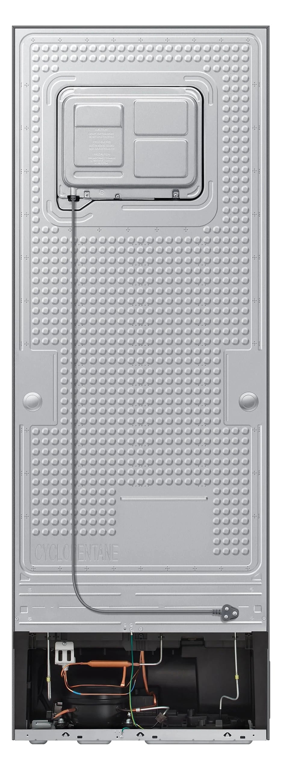 Samsung 350 L, 2 Star, Convertible 5-in-1, Digital Inverter, Frost Free Double Door, WiFi Enabled Bespoke AI Refrigerator (RT38DG5A2BS8HL, Elegant Inox, Silver)