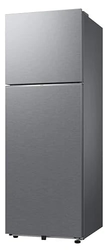 Samsung 350 L, 3 Star, Convertible 5-in-1, Digital Inverter, Frost Free Double Door, WiFi Enabled Bespoke AI Refrigerator (RT38DG5A4DSLHL, Real Steel, Silver)