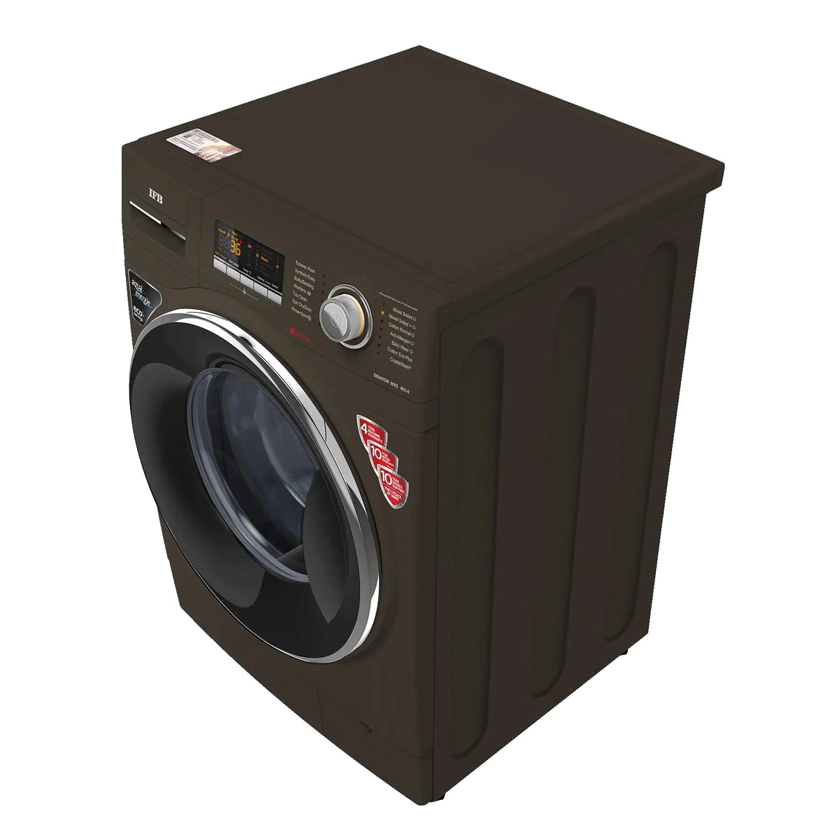 IFB 8 Kg 5 Star Front Load Washing Machine 2X Power Steam (SENATOR PLUS MXS,1400 RPM Mocha, In-built Heater, 4 years Comprehensive Warranty)