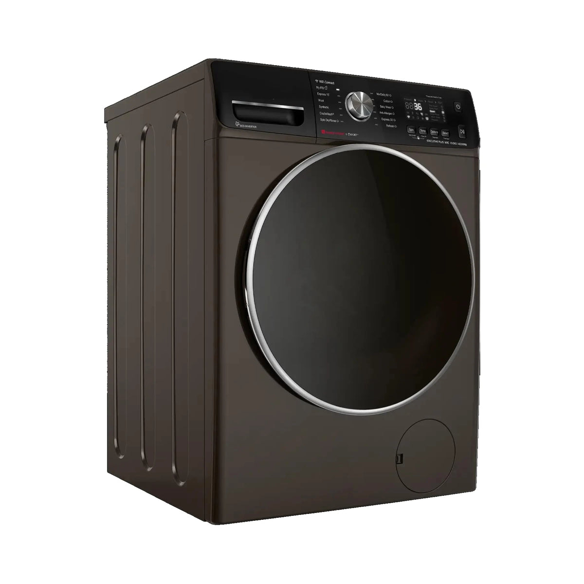IFB 10Kg 5 Star with Deep Clean Oxyjet Technology, AI Powered, Wi-Fi, Fully Automatic Front Load Washing Machine (EXECUTIVE PLUS MXC 1014 SSL, Steam Refresh Program with Eco Inverter, Mocha, 2024)