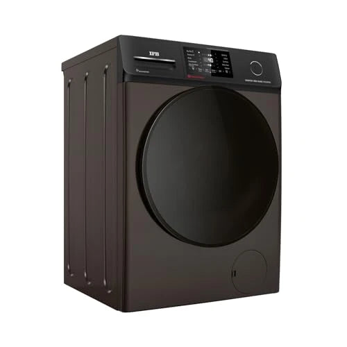 IFB 8 Kg 5 Star Powered by AI with 9 Swirl Wash, Fully Automatic Front Load Washing Machine (Senator MBN 8014, Steam Refresh Program with Eco Inverter, Mocha, 2024)