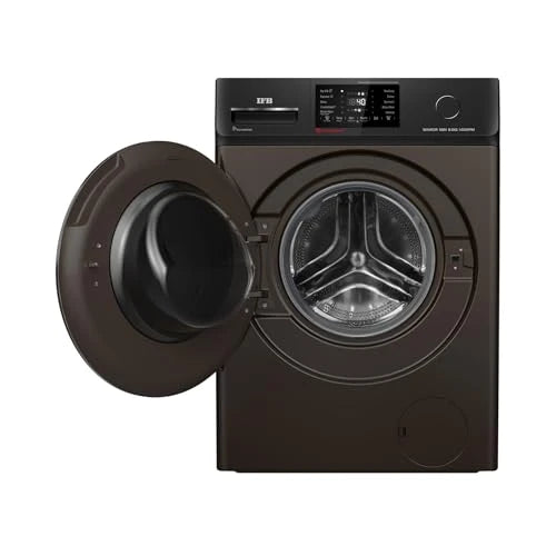 IFB 8 Kg 5 Star Powered by AI with 9 Swirl Wash, Fully Automatic Front Load Washing Machine (Senator MBN 8014, Steam Refresh Program with Eco Inverter, Mocha, 2024)
