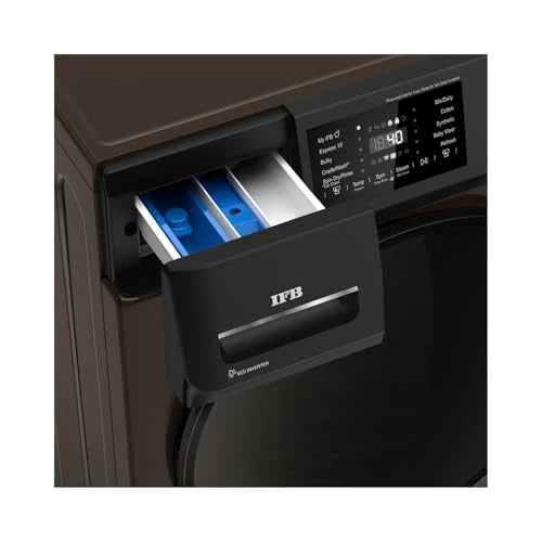 IFB 8 Kg 5 Star Powered by AI with 9 Swirl Wash, Fully Automatic Front Load Washing Machine (Senator MBN 8014, Steam Refresh Program with Eco Inverter, Mocha, 2024)
