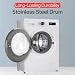 LG 7 Kg 5 Star Steam, Inverter Direct Drive Technology, 6 Motion DD, Fully-Automatic Front Load Washing Machine (FHB1207Z2WB, In-Built Heater, Dial + Full Touch Buttons & LED Display, Essence White)