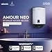 Hindware Smart Appliances | Amour Neo 25L | 2Kw | Glasslined Coated Tank | 5-Star Rating And Temperature Control Knob |Storage Water Heater (Geyser) White & Black