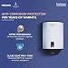 Hindware Smart Appliances | Amour Neo 25L | 2Kw | Glasslined Coated Tank | 5-Star Rating And Temperature Control Knob |Storage Water Heater (Geyser) White & Black