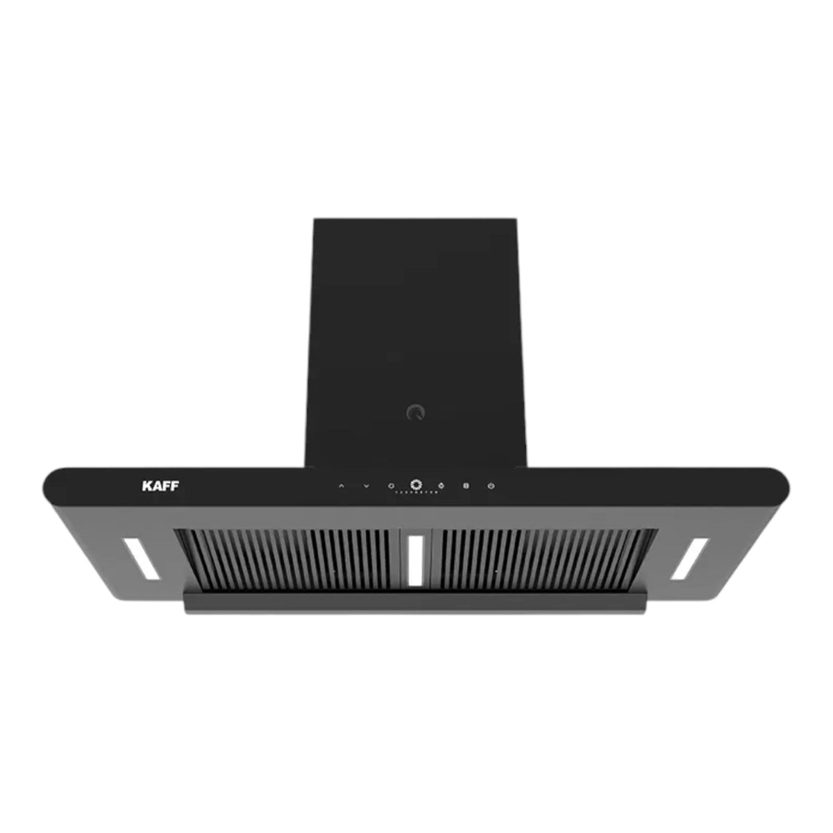 KAFF CANARY 90 DC | BLDC Motor, Suction 1480 m3/h, Filterless, Smart Auto Clean, Touch Panel with 9 speed Gesture Control, Automatic Glass Opening Panel, Wider Chamber Entrance 90cm (Matte Black)