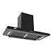 KAFF CANARY 90 DC | BLDC Motor, Suction 1480 m3/h, Filterless, Smart Auto Clean, Touch Panel with 9 speed Gesture Control, Automatic Glass Opening Panel, Wider Chamber Entrance 90cm (Matte Black)