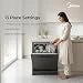 Midea 13 Place Setting Freestanding Dishwasher, 7 Wash Programs, Intensive 70°C, Glass Care Mode (MDWPF1301F(B) IN, ECO & Rapid Wash, Fully Automatic, Suitable for Indian Kitchen)