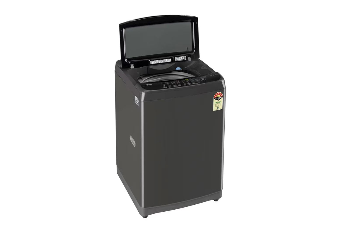 LG 12Kg Top Load Washing Machine, Smart Inverter Motor, (T12SJMB1Z,Middle Black)