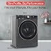 LG Smart Choice,11 Kg (Wash)/7 Kg (Dry), AI Direct Drive Technology, Steam, 6 Motion DD & Wi-Fi Front Load Fully Automatic Washer Dryer (FHD1107SWM, Intelligent & Convenient Fabric Care, Middle Black)