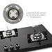 Glen Built In Hob-Top 3 Burner 90 cm | Auto Ignition | 8 MM Thick Toughened Glass|Black |Forged Brass Burners With Double-Ring Flames| 2 years standard & 5 years glass Warranty by Glen |1093XLSQHTDBTR