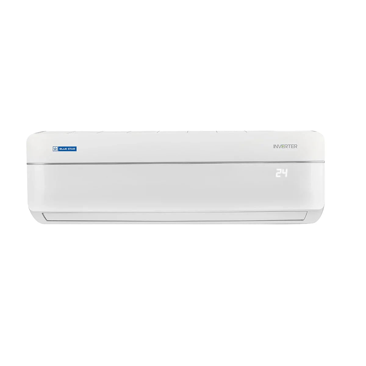 Blue Star 1.5 Ton 5 Star, 60 Months Warranty, Inverter Split AC (Copper, Convertible 5 in 1 Cooling, AI Pro, Smart Ready, 4 Way Swing, 2025 Model, IE518RNUR, White)