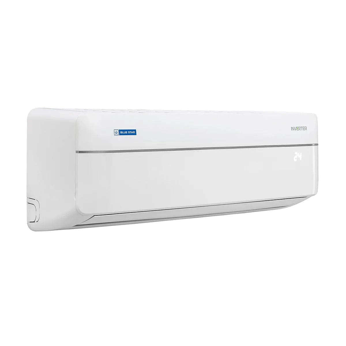 Blue Star 1.5 Ton 5 Star, 60 Months Warranty, Inverter Split AC (Copper, Convertible 5 in 1 Cooling, AI Pro, Smart Ready, 4 Way Swing, 2025 Model, IE518RNUR, White)