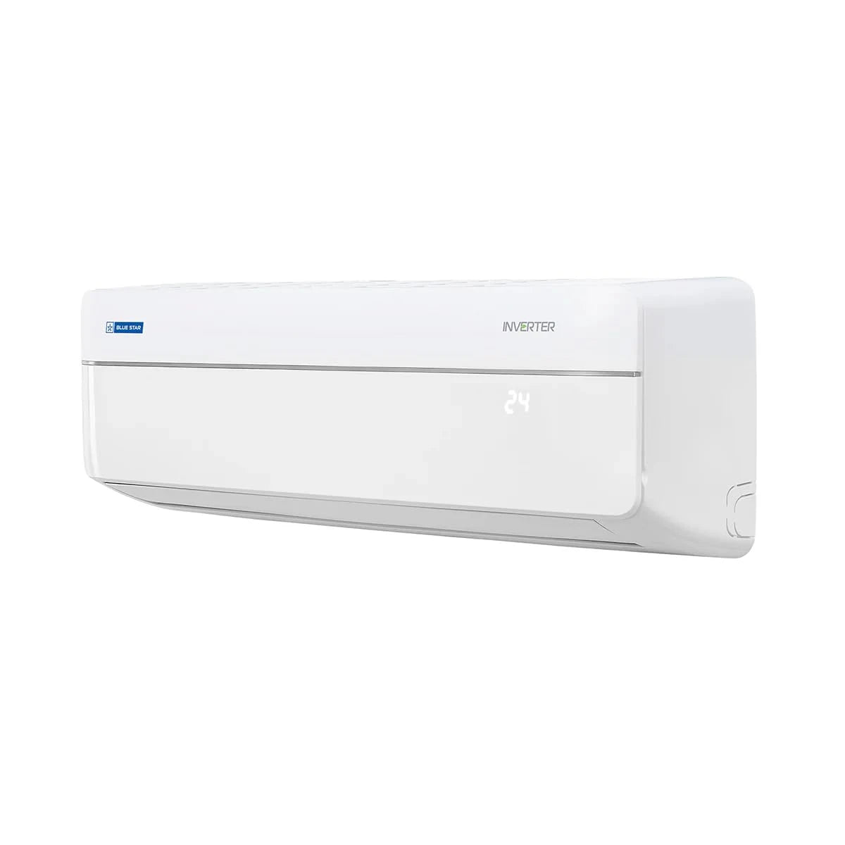 Blue Star 1.5 Ton 5 Star, 60 Months Warranty, Inverter Split AC (Copper, Convertible 5 in 1 Cooling, AI Pro, Smart Ready, 4 Way Swing, 2025 Model, IE518RNUR, White)