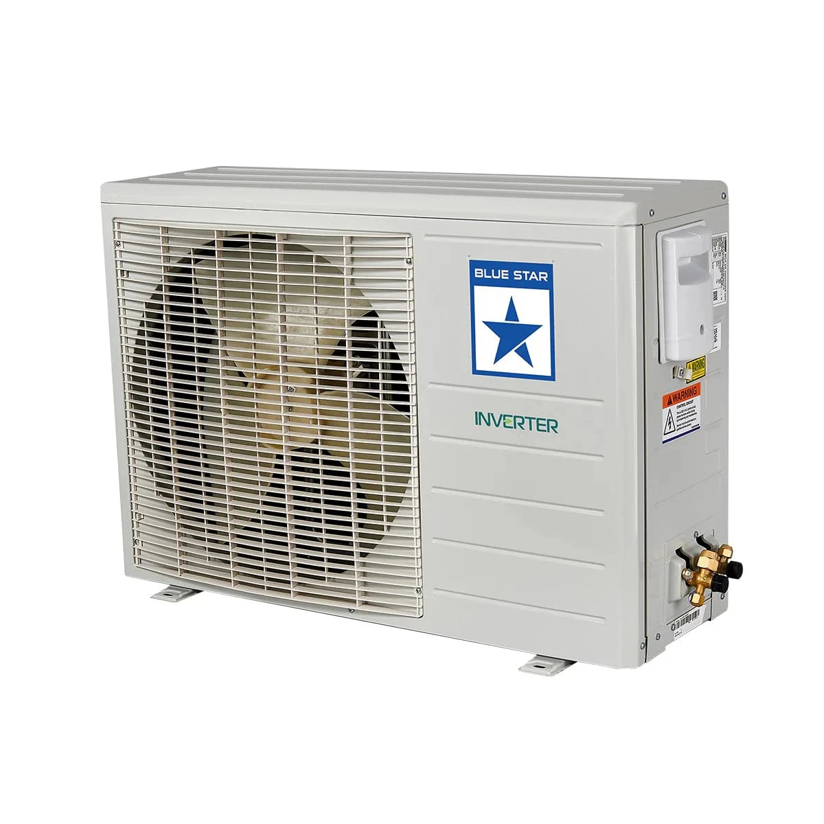 Blue Star 1.5 Ton 5 Star, 60 Months Warranty, Inverter Split AC (Copper, Convertible 5 in 1 Cooling, AI Pro, Smart Ready, 4 Way Swing, 2025 Model, IE518RNUR, White)