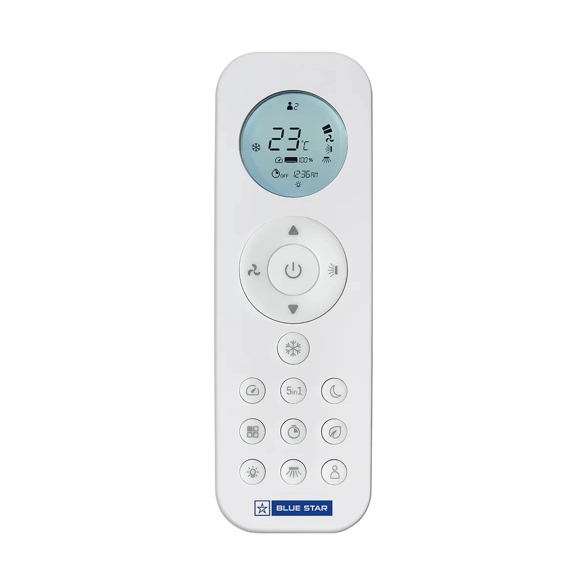 Blue Star 1.5 Ton 5 Star, 60 Months Warranty, Inverter Split AC (Copper, Convertible 5 in 1 Cooling, AI Pro, Smart Ready, 4 Way Swing, 2025 Model, IE518RNUR, White)