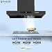 Faber Coral 75cm 1500m³/hr BLDC Autoclean T-Shape Chimney | Built In Oil Collector | Touch & Gesture Control | 12Yr Motor,2Yr Comprehensive Warranty by Faber | Hood Coral BLDC FL HC SC BK IN 75
