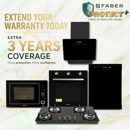 Faber Coral 75cm 1500m³/hr BLDC Autoclean T-Shape Chimney | Built In Oil Collector | Touch & Gesture Control | 12Yr Motor,2Yr Comprehensive Warranty by Faber | Hood Coral BLDC FL HC SC BK IN 75