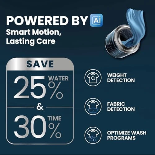 IFB 10 Kg 5 Star, DeepClean®, AI Powered, WiFi, Fully Automatic Front Load Washing Machine (EXECUTIVE PLUS BXN 1014KH, PowerSteam®, 9 Swirl, Steam Refresh, Inbuilt Heater, Eco Inverter, Black VCM)