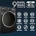 IFB 10 Kg 5 Star, DeepClean®, AI Powered, WiFi, Fully Automatic Front Load Washing Machine (EXECUTIVE PLUS BXN 1014KH, PowerSteam®, 9 Swirl, Steam Refresh, Inbuilt Heater, Eco Inverter, Black VCM)