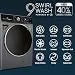 IFB 8 Kg 5 Star, DeepClean®, AI Powered, WiFi, Fully Automatic Front Load Washing Machine (SENATOR PLUS MSC 8014 SSL, PowerSteam®, 9 Swirl, Steam Refresh, Inbuilt Heater, Eco Inverter, Metalic Silver)