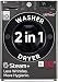 LG 12 Kg (Wash) / 7 Kg (Dry), AI Direct Drive Technology, Steam+ & Wi-Fi Front Load Fully Automatic Washer Dryer (FHD1207STB, Intelligent & Convenient Fabric Care & Turbowash 360, Platinum Black)