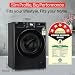 LG 12 Kg, 5 Star, AI Direct Drive Technology, Wi-Fi, Steam Fully Automatic Front-Loading Washing Machine (FHP1412Z5O, Intelligent & Convenient Fabric Care, Allergy Care, Remote Control, Onyx Black)