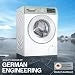 Bosch 10 kg 5 Star Front Load Fully Automatic Washing Machine, AI ActiveWater, Iron Steam Assist,Anti Stain, Inbuilt heater, 14 Wash Programs, 60L Large Drum, Autumn Green, WGA254ZJIN (2026 model)
