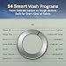 Bosch 10 kg 5 Star Front Load Fully Automatic Washing Machine, AI ActiveWater, Iron Steam Assist,Anti Stain, Inbuilt heater, 14 Wash Programs, 60L Large Drum, Autumn Green, WGA254ZJIN (2026 model)