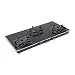 Kaff OB-QKRC-3AFB 3 Burner 77 cm Black Glass Gas Hob
