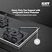 Kaff OB-QKRC-3AFB 3 Burner 77 cm Black Glass Gas Hob