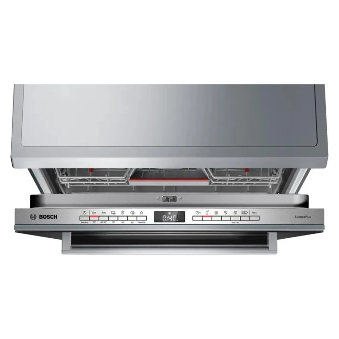 Bosch Series 6 60 cm Free-Standing Dishwasher (SMS4HMB62T), Black, 15 Place Settings, Wi-Fi Enabled Home Connect, EcoSilence Drive