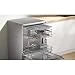 Bosch Series 6 60 cm Free-Standing Dishwasher (SMS4HMB62T), Black, 15 Place Settings, Wi-Fi Enabled Home Connect, EcoSilence Drive