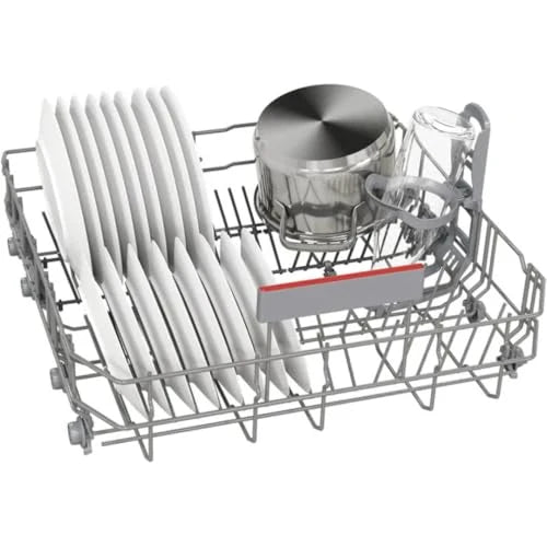 Bosch Series 6 60 cm Free-Standing Dishwasher (SMS4HMB62T), Black, 15 Place Settings, Wi-Fi Enabled Home Connect, EcoSilence Drive