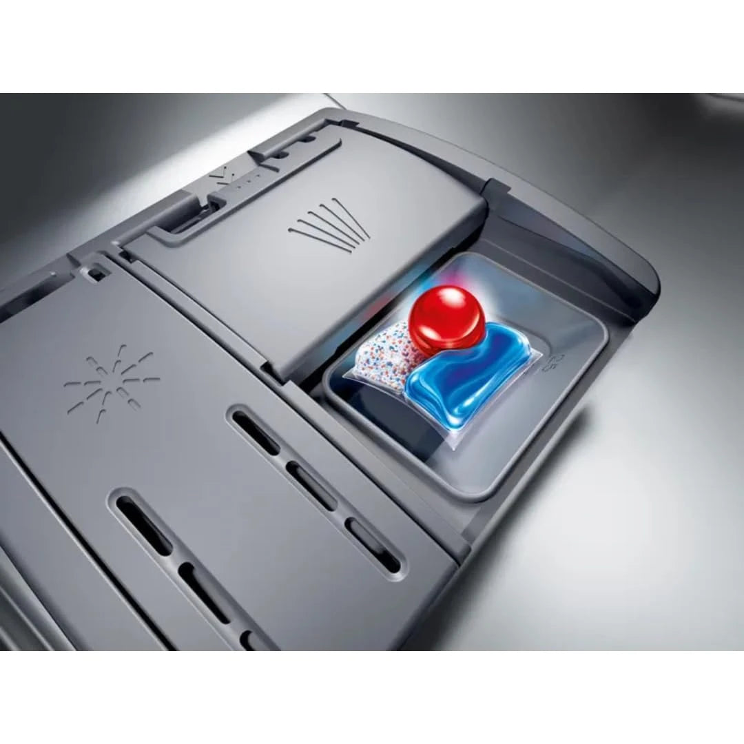Bosch Series 6 60 cm Free-Standing Dishwasher (SMS4HMB62T), Black, 15 Place Settings, Wi-Fi Enabled Home Connect, EcoSilence Drive