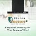 Faber Atom 60cm 1500m³/hr BLDC Autoclean Filterless T-Shape Chimney|Built In Oil Collector|Touch & Gesture Control|8Yr Motor,2Yr Comprehensive Warranty by Faber | Hood ATOM BLDC TC FL HC SC BK IN 60