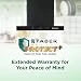 Faber Atom 90cm 1500m³/hr BLDC Autoclean Filterless T-Shape Chimney|Built In Oil Collector|Touch & Gesture Control|8Yr Motor,2Yr Comprehensive Warranty by Faber | Hood ATOM BLDC TC FL HC SC BK IN 90