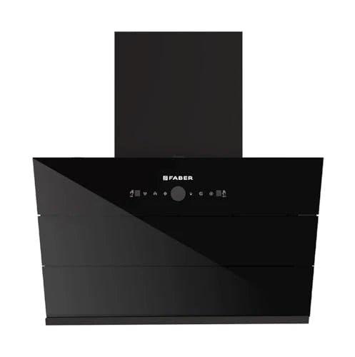 Faber Comet 75cm 1600m³/hr BLDC Autoclean Filterless Slant Chimney| Built In Oil Collector|Touch & Gesture Control| 12Yr Motor, 5Yr Comprehensive Warranty by Faber | HOOD COMET FL HC SC BK IN 75