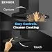 Faber Atom 75cm 1500m³/hr BLDC Autoclean Filterless T-Shape Chimney|Built In Oil Collector|Touch & Gesture Control|8Yr Motor,2Yr Comprehensive Warranty by Faber | Hood ATOM BLDC TC FL HC SC BK IN 75