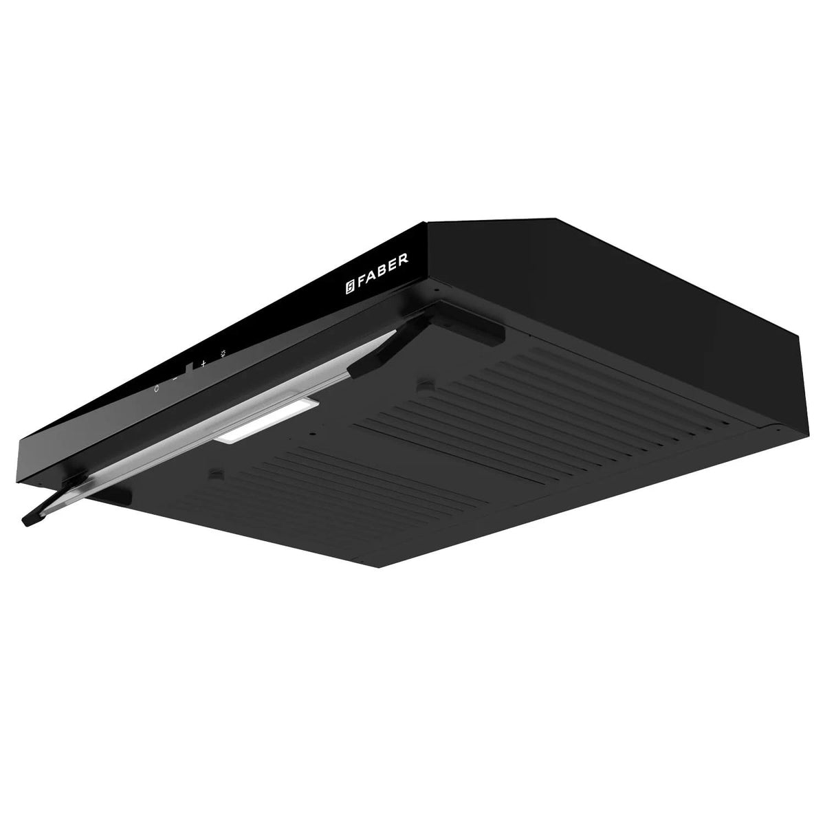 Faber Ruby Ductless 60cm 1000m³/hr Baffle Filter Chimney | LED Lighting | Touch Control | 8 Yr Motor, 2 Yr Comprehensive Warranty by Faber | HOOD RUBY TC BK IN 60