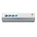 Daikin JTKJ35XV16 1.0 Ton 5 Star inverter split AC, white indoor unit, front view (small thumbnail)