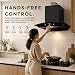 Hood Delight Pro 1500 m³/hr Filterless Autoclean Plug N Play Chimney|Free installation|Touch&Gesture Control